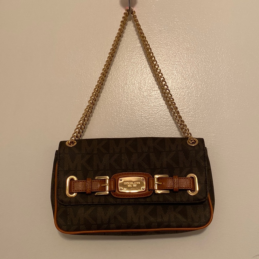 Michael Kors Brown Leather Purse